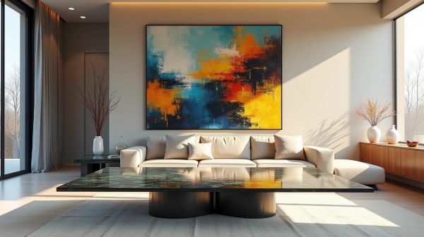 Apportez de l'éclat à votre intérieur avec un tableau plexiglass